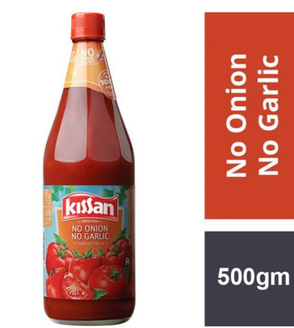 Kissan No Onion No Garlic Ketchup - 500g